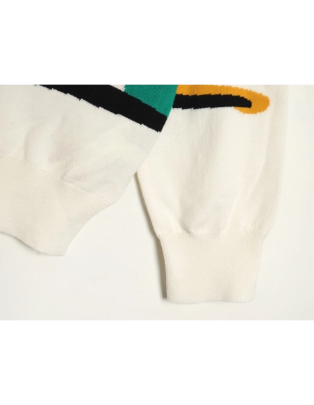 Louis Vuitton portrait jacquard knit sweater,Cheap Replica Reps Louis Vuitton