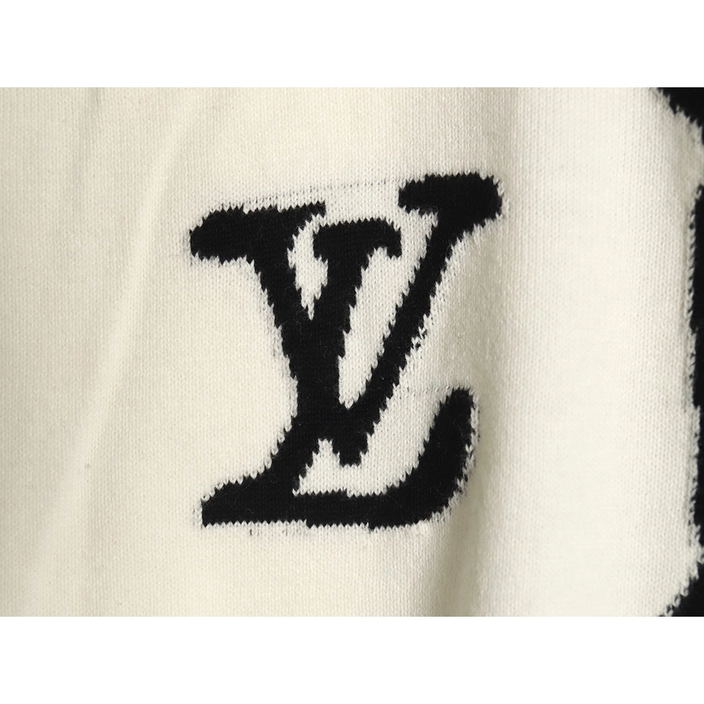 Louis Vuitton portrait jacquard knit sweater,Cheap Replica Reps Louis Vuitton