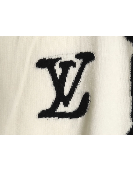 Louis Vuitton portrait jacquard knit sweater,Cheap Replica Reps Louis Vuitton