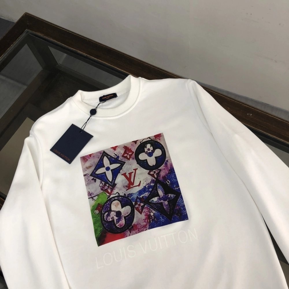 Louis Vuitton Crew Neck Sweatshirt,Cheap Replica Reps Louis Vuitton