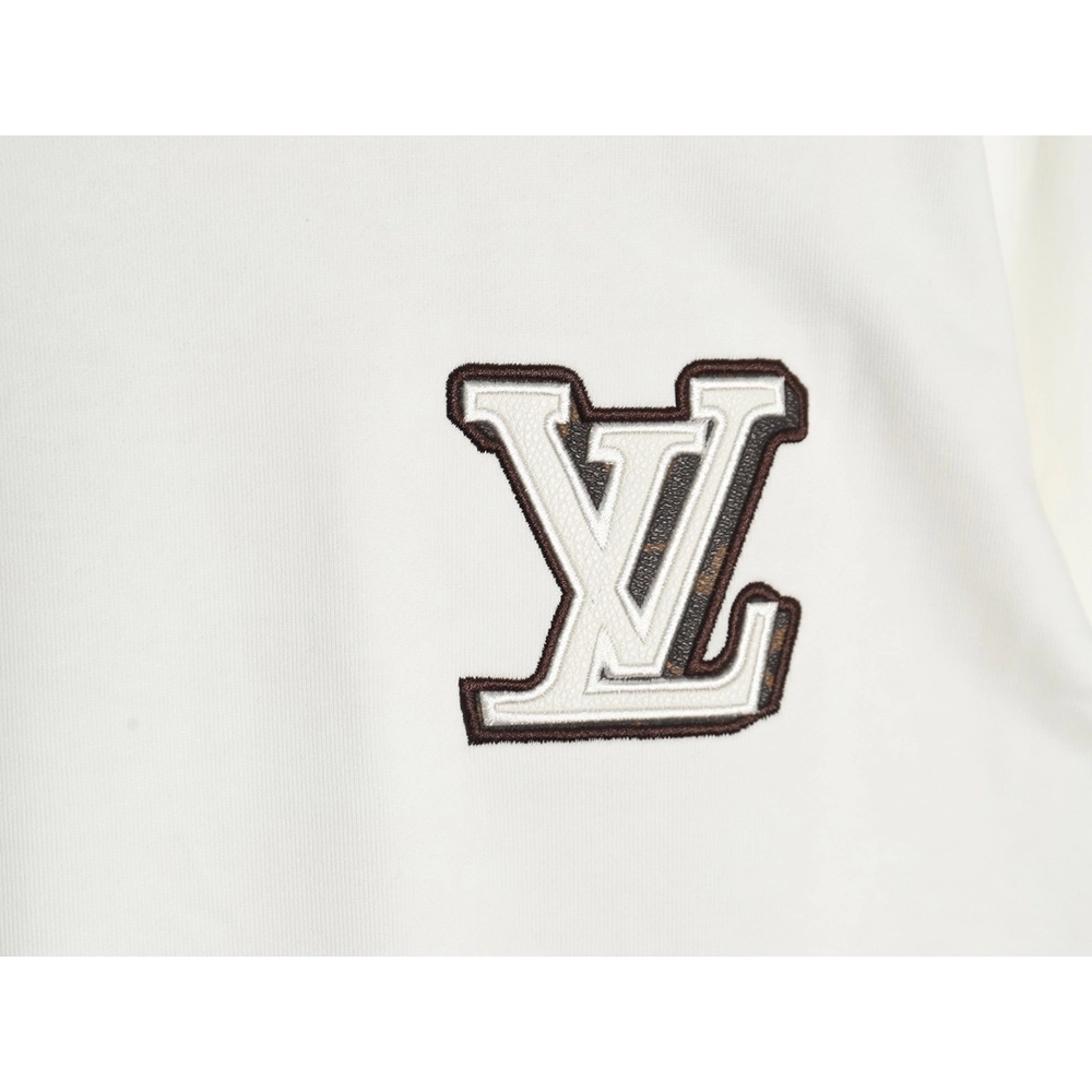 Louis Vuitton lettering embroidered sweatshirt,Cheap Replica Reps Louis Vuitton