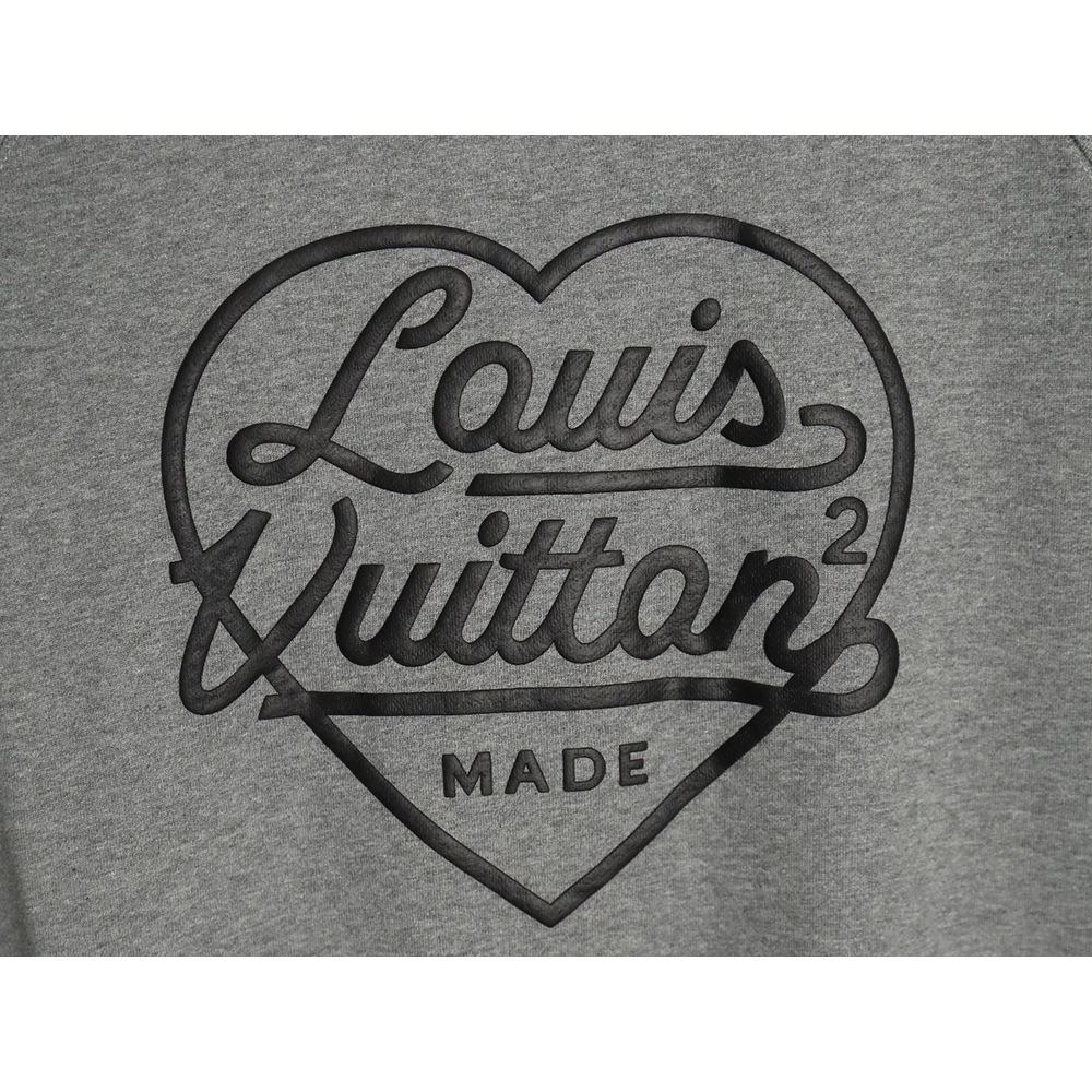 Louis Vuitton Nigo Collaboration 2.0 Heart Foam Sweatshirt,Cheap Replica Reps Louis Vuitton