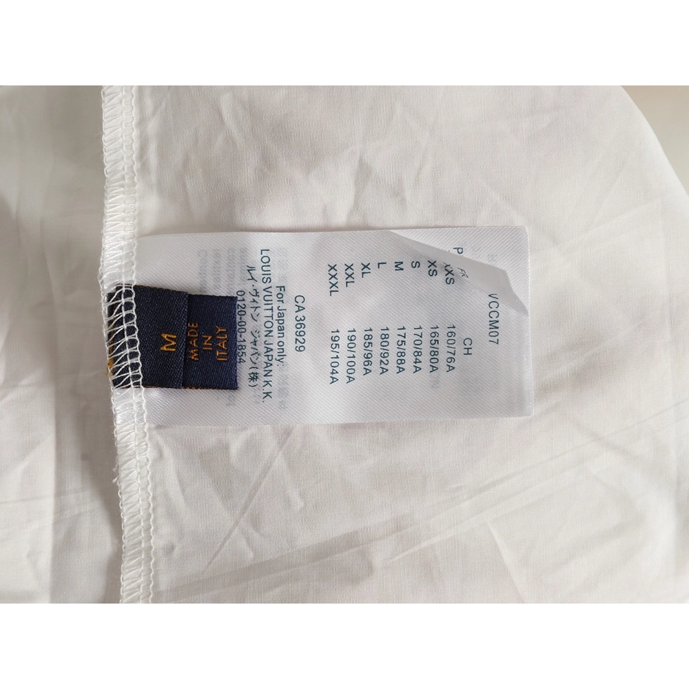 Louis Vuitton Colorful Monogram Embroidered Denim Pocket Shirt,Cheap Replica Reps Louis Vuitton