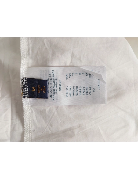 Louis Vuitton Colorful Monogram Embroidered Denim Pocket Shirt,Cheap Replica Reps Louis Vuitton