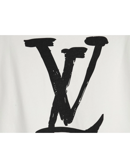 Louis vuitton limited edition slogan V letter sweatshirt,Cheap Replica Reps Louis Vuitton