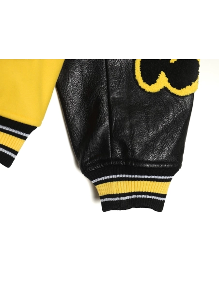 Louis vuitton baseball jacket with lettering logo TSK3,Cheap Replica Reps Louis Vuitton