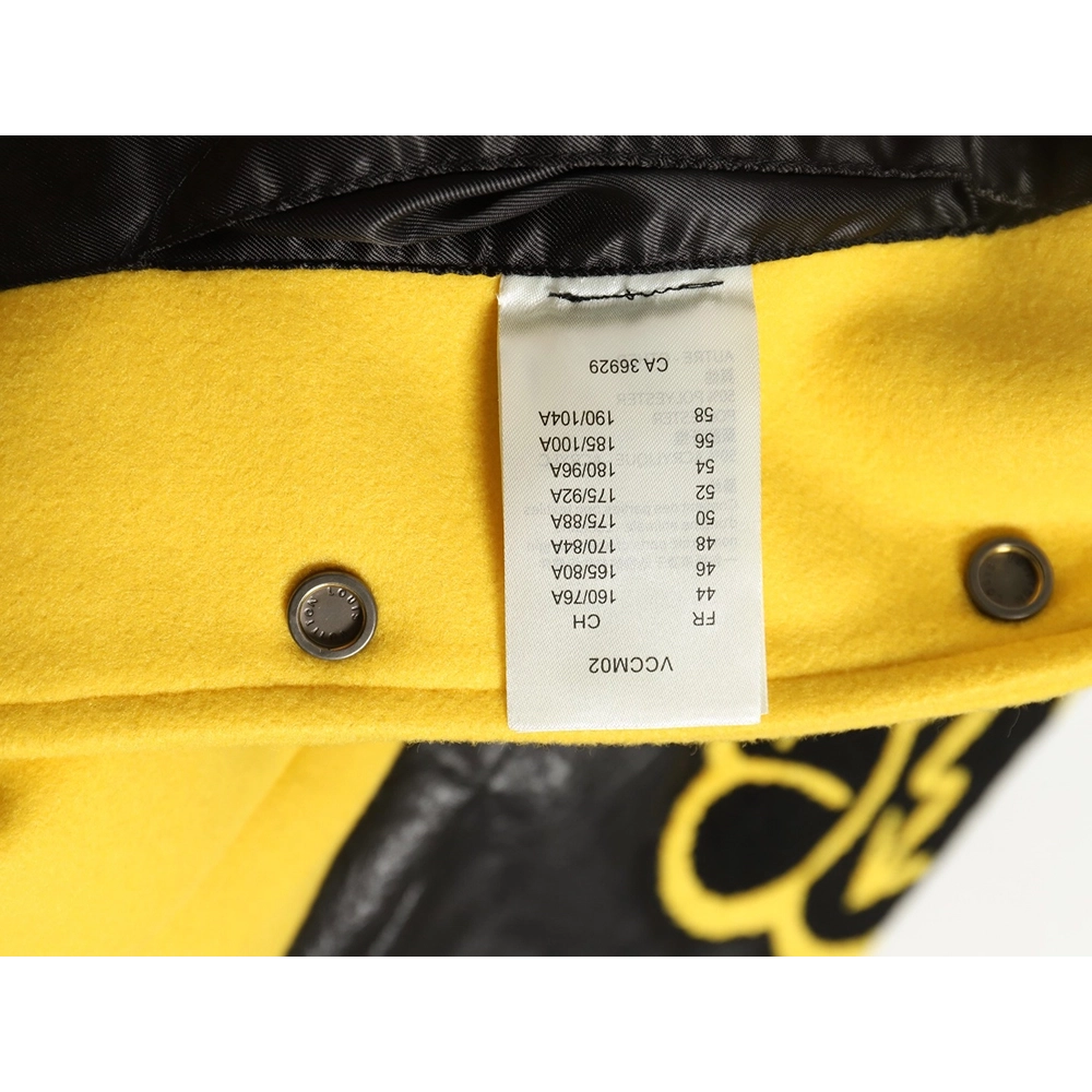 Louis vuitton baseball jacket with lettering logo TSK3,Cheap Replica Reps Louis Vuitton
