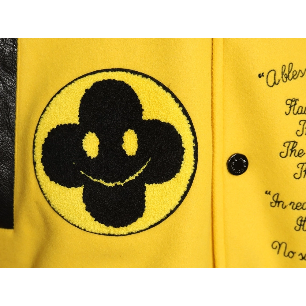 Louis vuitton baseball jacket with lettering logo TSK3,Cheap Replica Reps Louis Vuitton