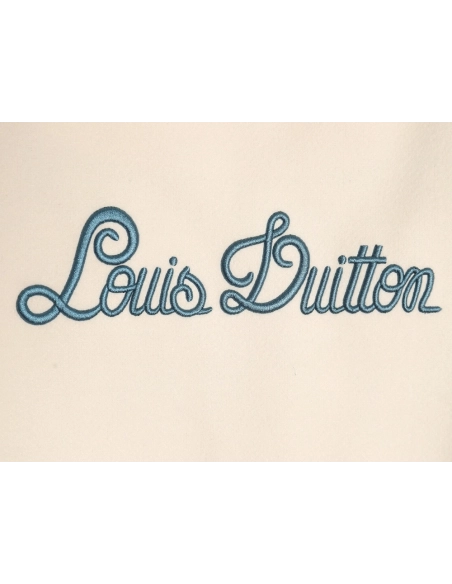 Louis vuitton baseball jacket with lettering logo TSK1,Cheap Replica Reps Louis Vuitton