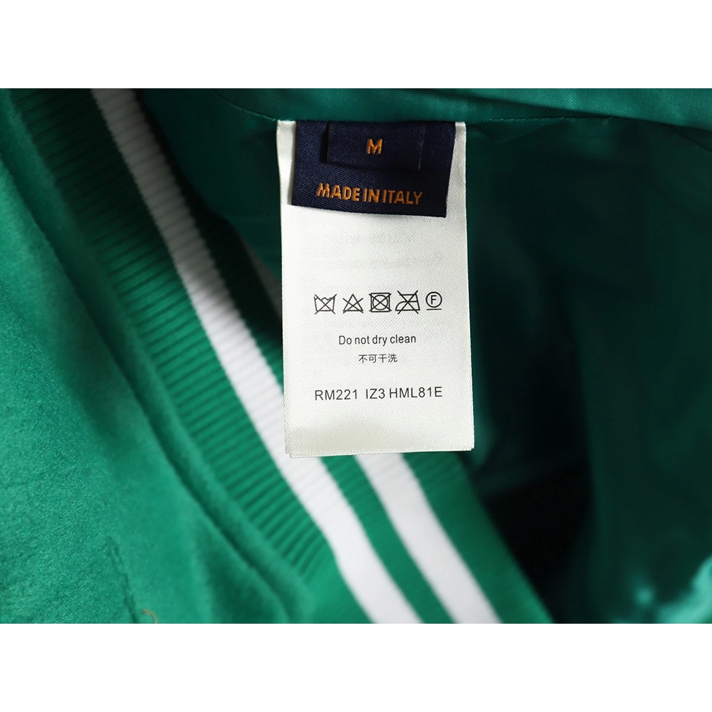 Louis vuitton The Wizard of Oz wool and leather baseball jacket,Cheap Replica Reps Louis Vuitton