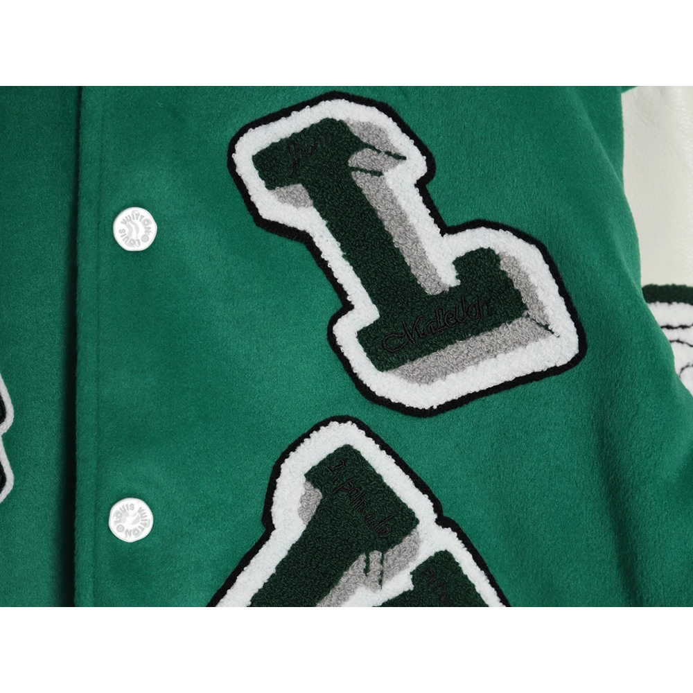 Louis vuitton The Wizard of Oz wool and leather baseball jacket,Cheap Replica Reps Louis Vuitton