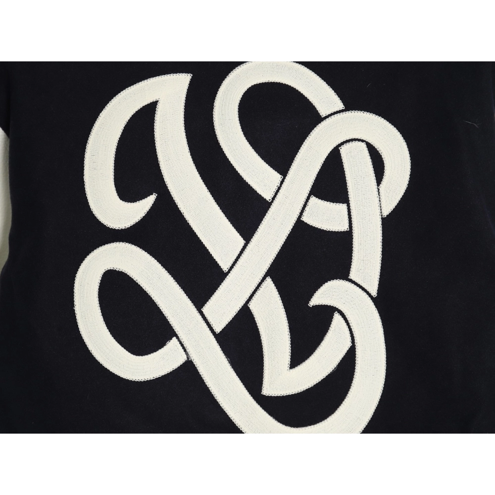 Louis Vuitton conch embroidered logo baseball jacket SXL,Cheap Replica Reps Louis Vuitton