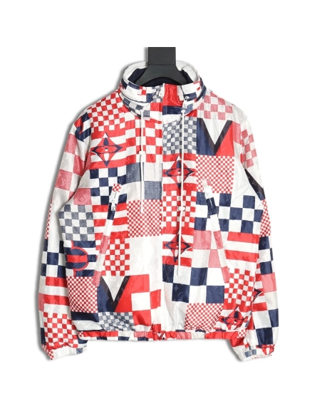 Louis Vuitton Reversible Long Sleeve Jacket,Cheap Replica Reps Louis Vuitton
