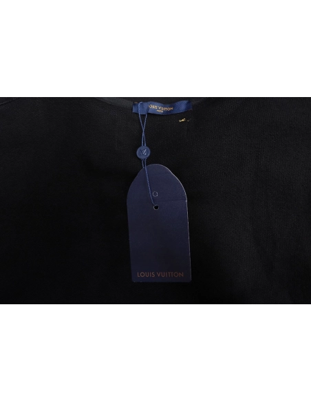 Louis Vuitton lettering shoe print crewneck sweatshirt,Cheap Replica Reps Louis Vuitton