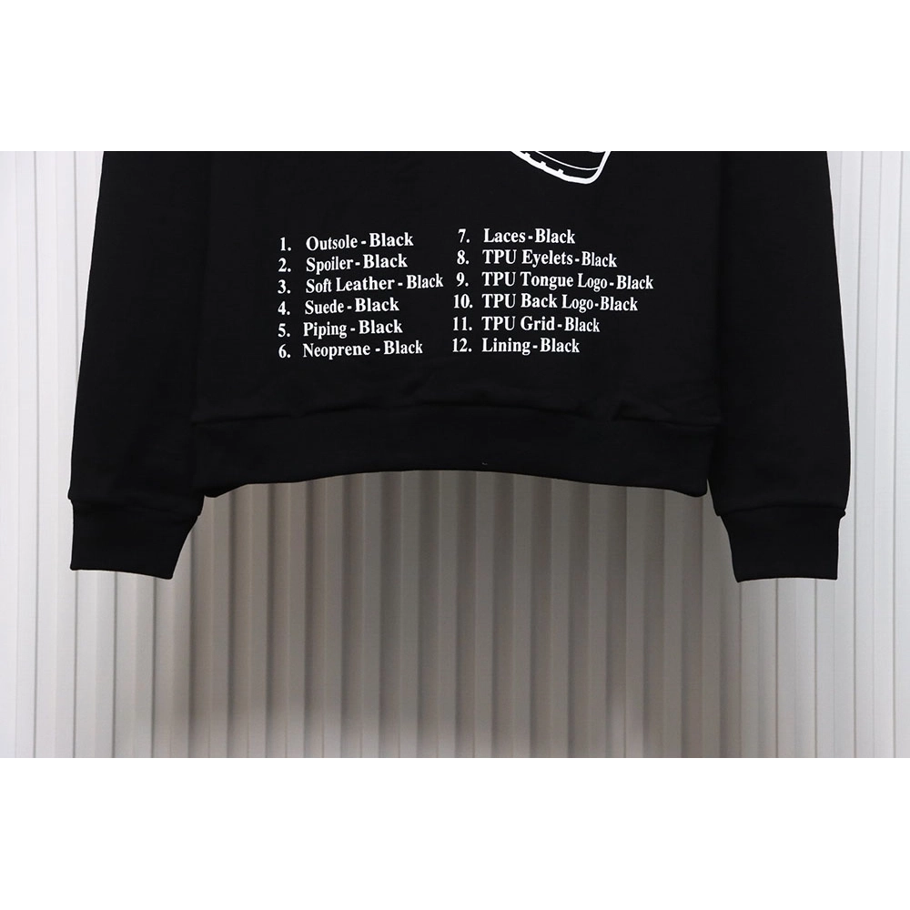 Louis Vuitton lettering shoe print crewneck sweatshirt,Cheap Replica Reps Louis Vuitton