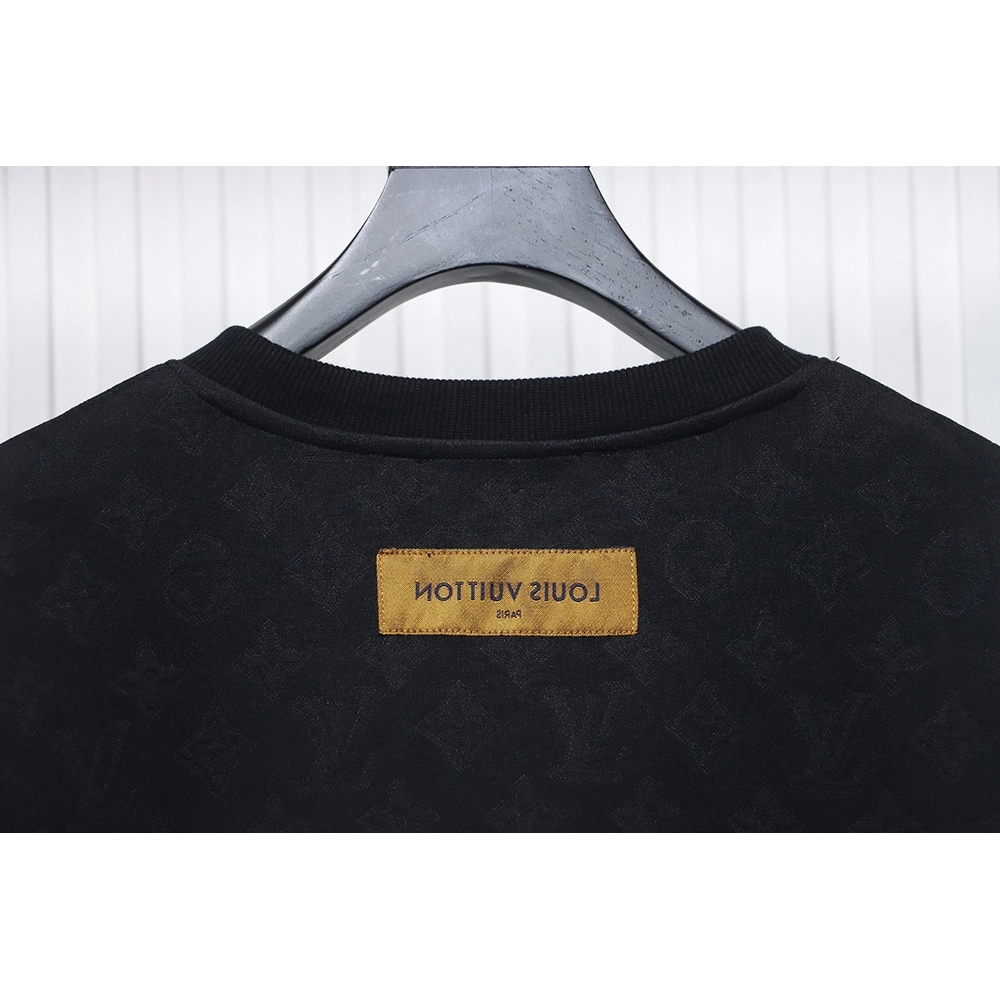 Louis Vuitton Checkerboard Crew Neck Sweatshirt,Cheap Replica Reps Louis Vuitton