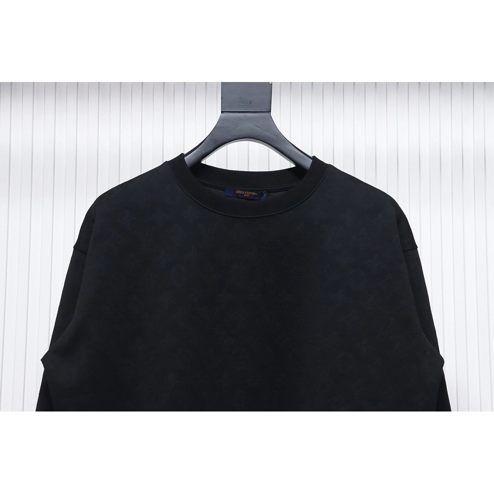 Louis Vuitton Checkerboard Crew Neck Sweatshirt,Cheap Replica Reps Louis Vuitton