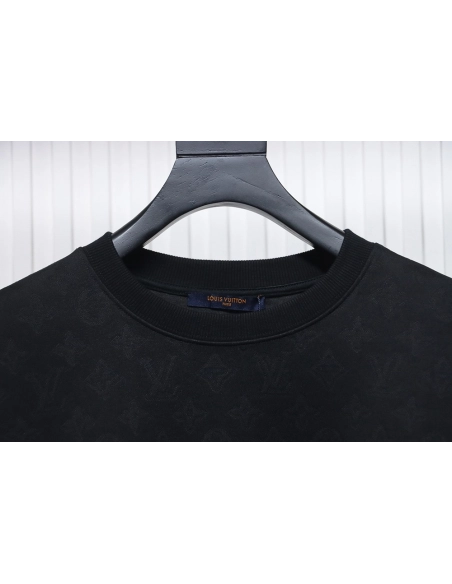 Louis Vuitton Checkerboard Crew Neck Sweatshirt,Cheap Replica Reps Louis Vuitton