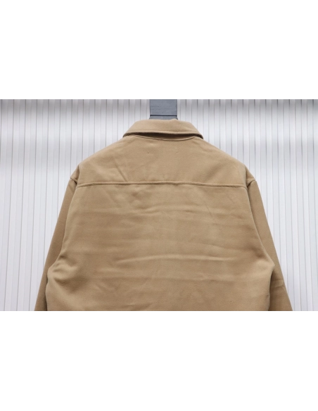 Louis Vuitton Doublefaced cashmere khaki jacket,Cheap Replica Reps Louis Vuitton