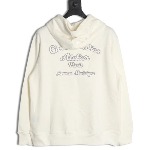Dior embroidered hoodie,Cheap Replica Reps Dior