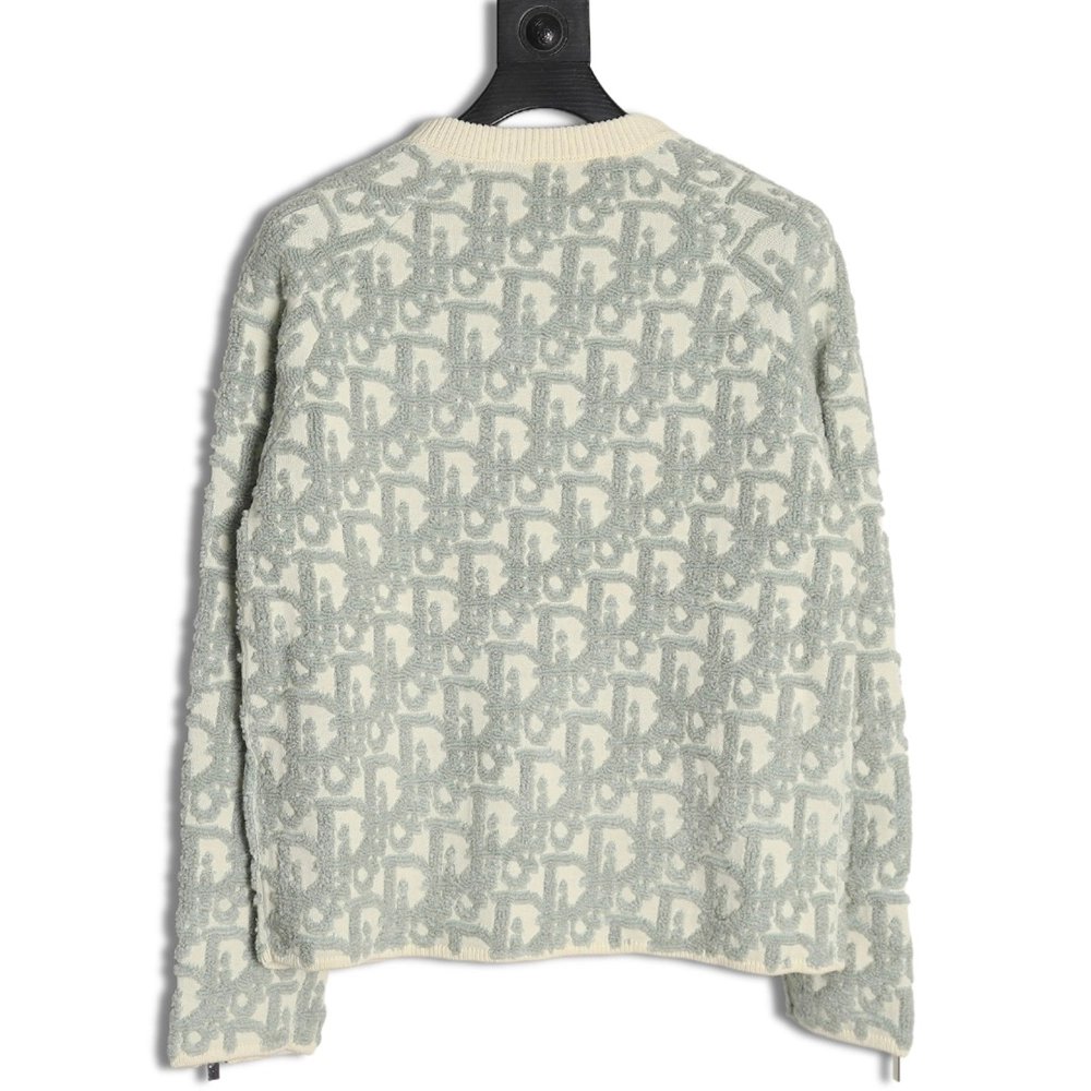 Dior all over print zip up sweater,Cheap Replica Reps Dior