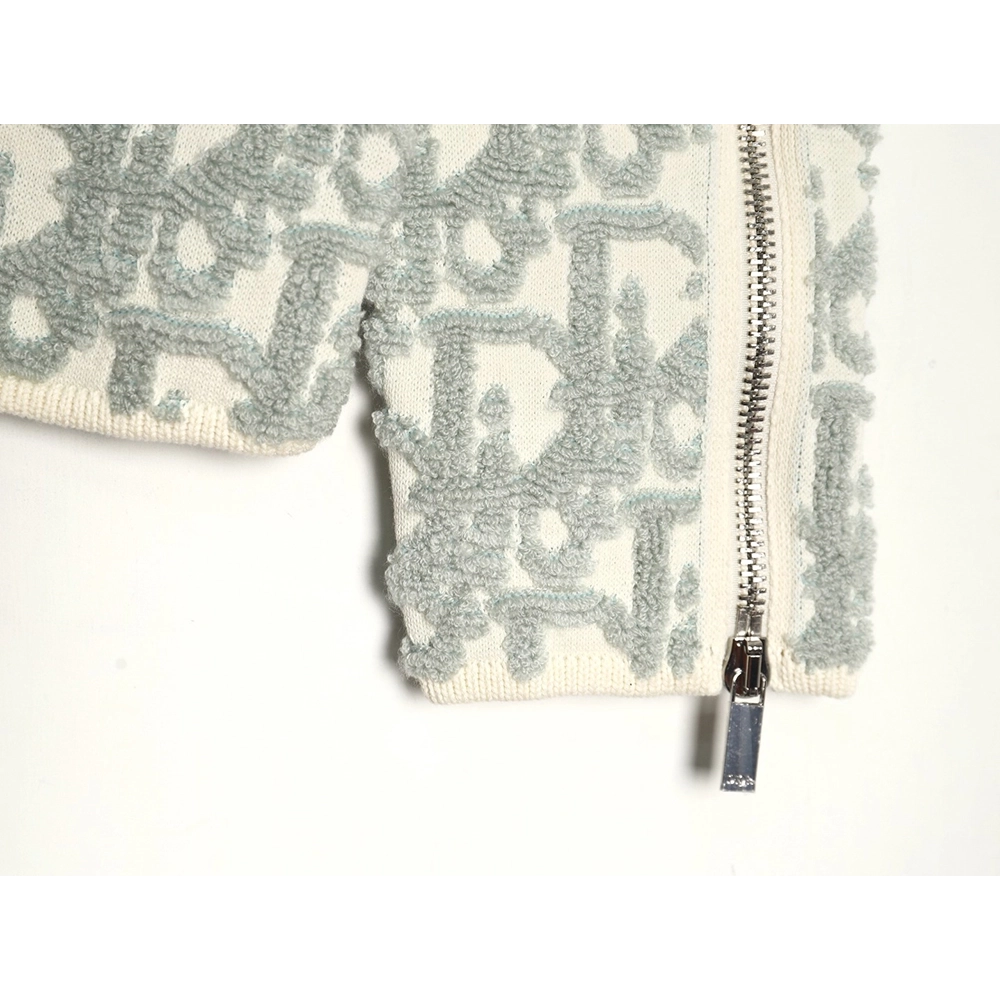 Dior all over print zip up sweater,Cheap Replica Reps Dior
