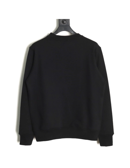Dior Pocket monogram patch embroidered crew neck sweatshirt,Cheap Replica Reps Dior