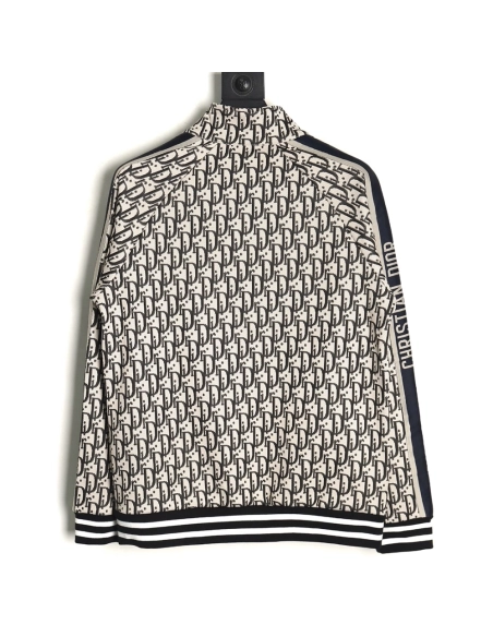 Dior allover jacquard side webbing jacket set (apricot),Cheap Replica Reps Dior
