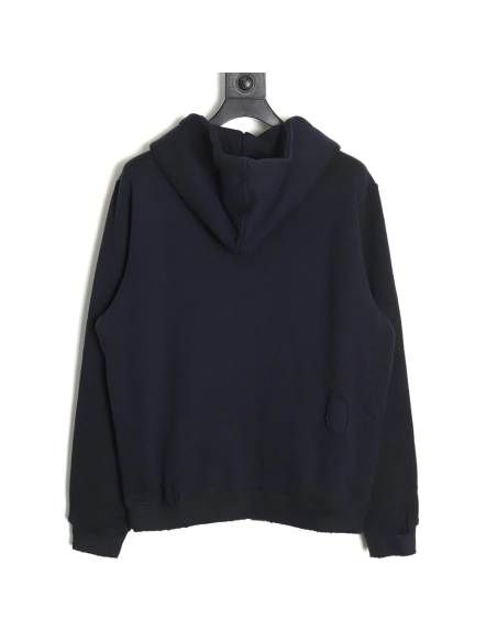 Dior Little Dinosaur Ripped Hooded ZipUp Sweatshirt,Cheap Replica Reps Dior