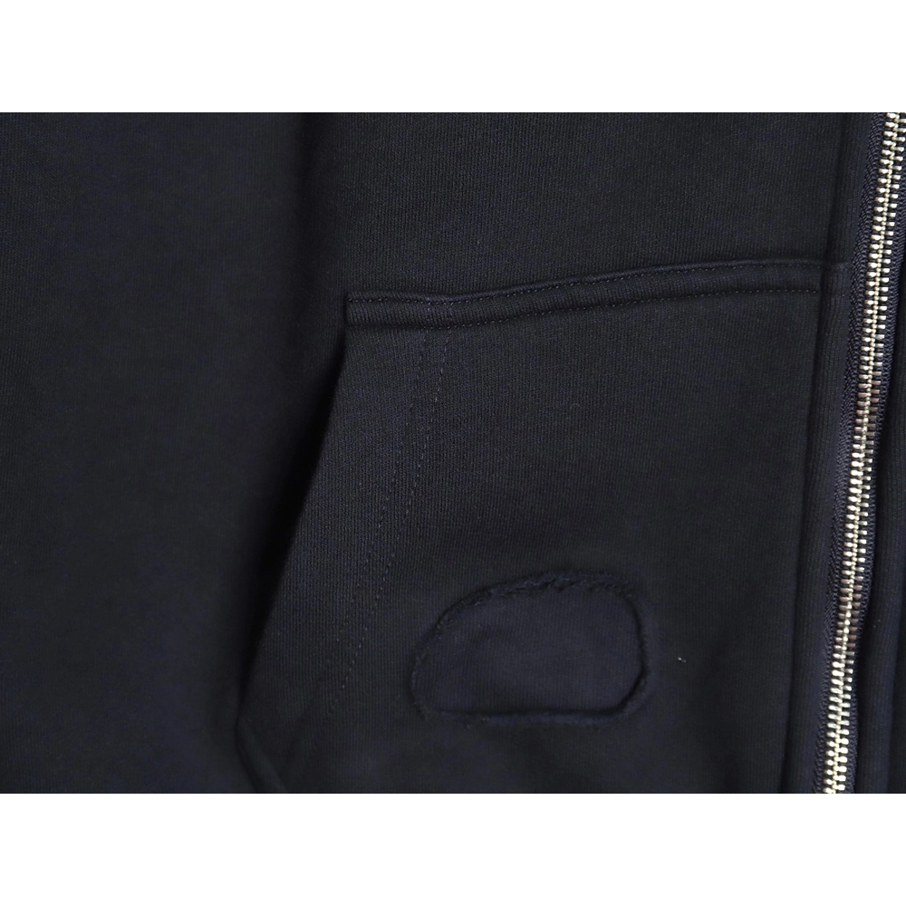 Dior Little Dinosaur Ripped Hooded ZipUp Sweatshirt,Cheap Replica Reps Dior