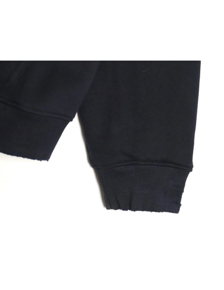 Dior Little Dinosaur Ripped Hooded ZipUp Sweatshirt,Cheap Replica Reps Dior