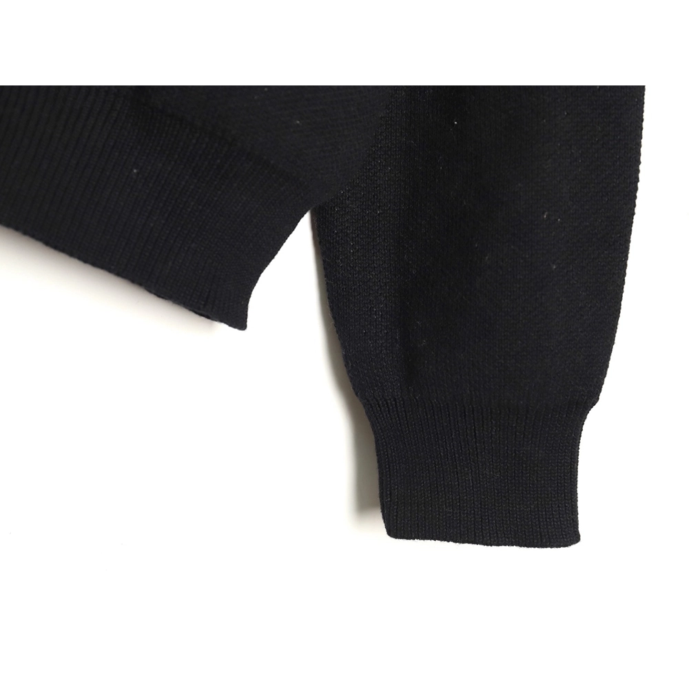 Stussy all over large logo letters knitted round neck sweater TSK1,Cheap Replica Reps Stussy