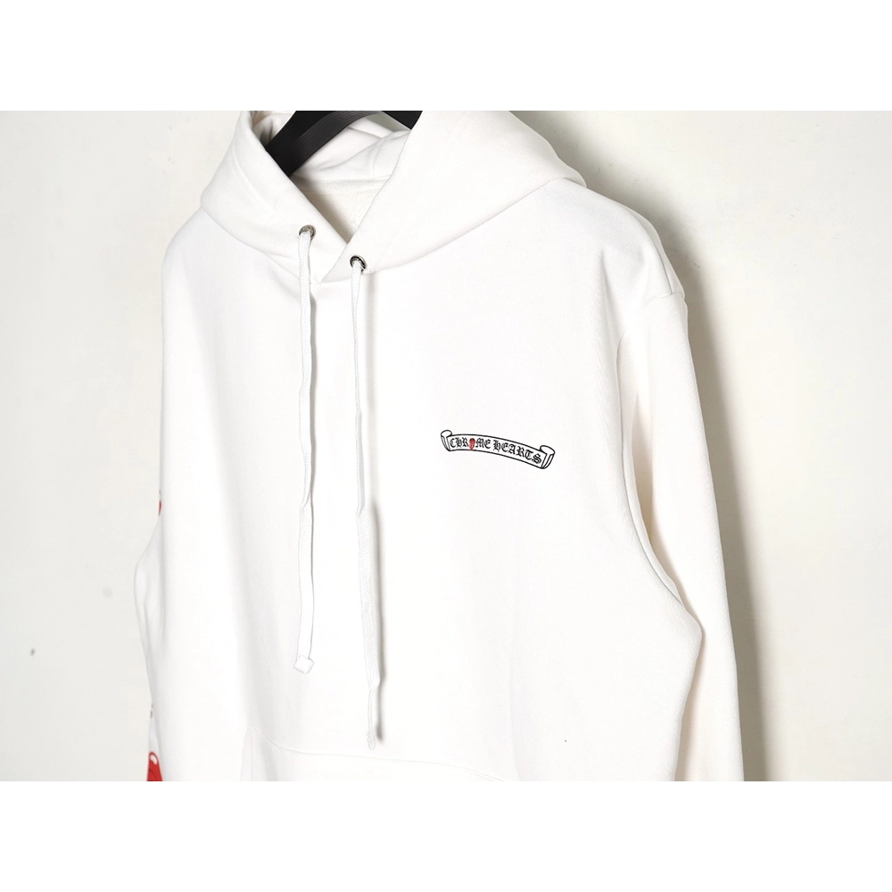 Chrome Hearts RollingStone Autumn and Winter Joint Big Tongue Hooded Sweatshirt TSK1,Cheap Replica Reps Chrome Hearts