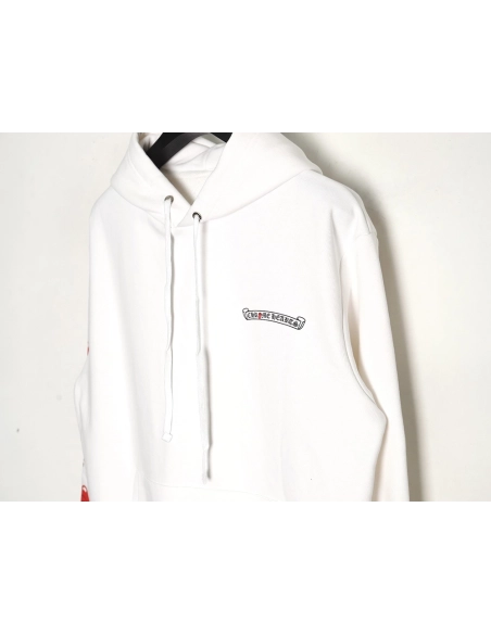 Chrome Hearts RollingStone Autumn and Winter Joint Big Tongue Hooded Sweatshirt TSK1,Cheap Replica Reps Chrome Hearts