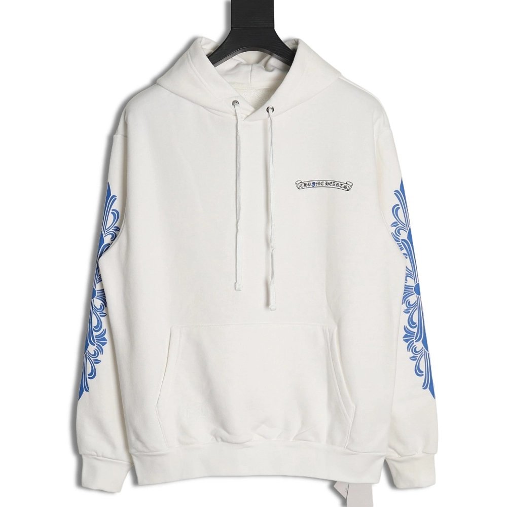 Chrome Hearts RollingStone Autumn and Winter Joint Big Tongue Hooded Sweatshirt,Cheap Replica Reps Chrome Hearts