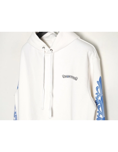 Chrome Hearts RollingStone Autumn and Winter Joint Big Tongue Hooded Sweatshirt,Cheap Replica Reps Chrome Hearts