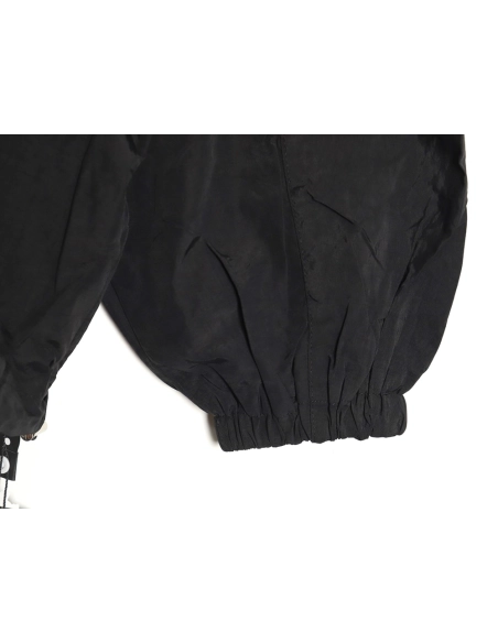 Chrome Hearts diagonal zip horseshoe print trench coat,Cheap Replica Reps Chrome Hearts