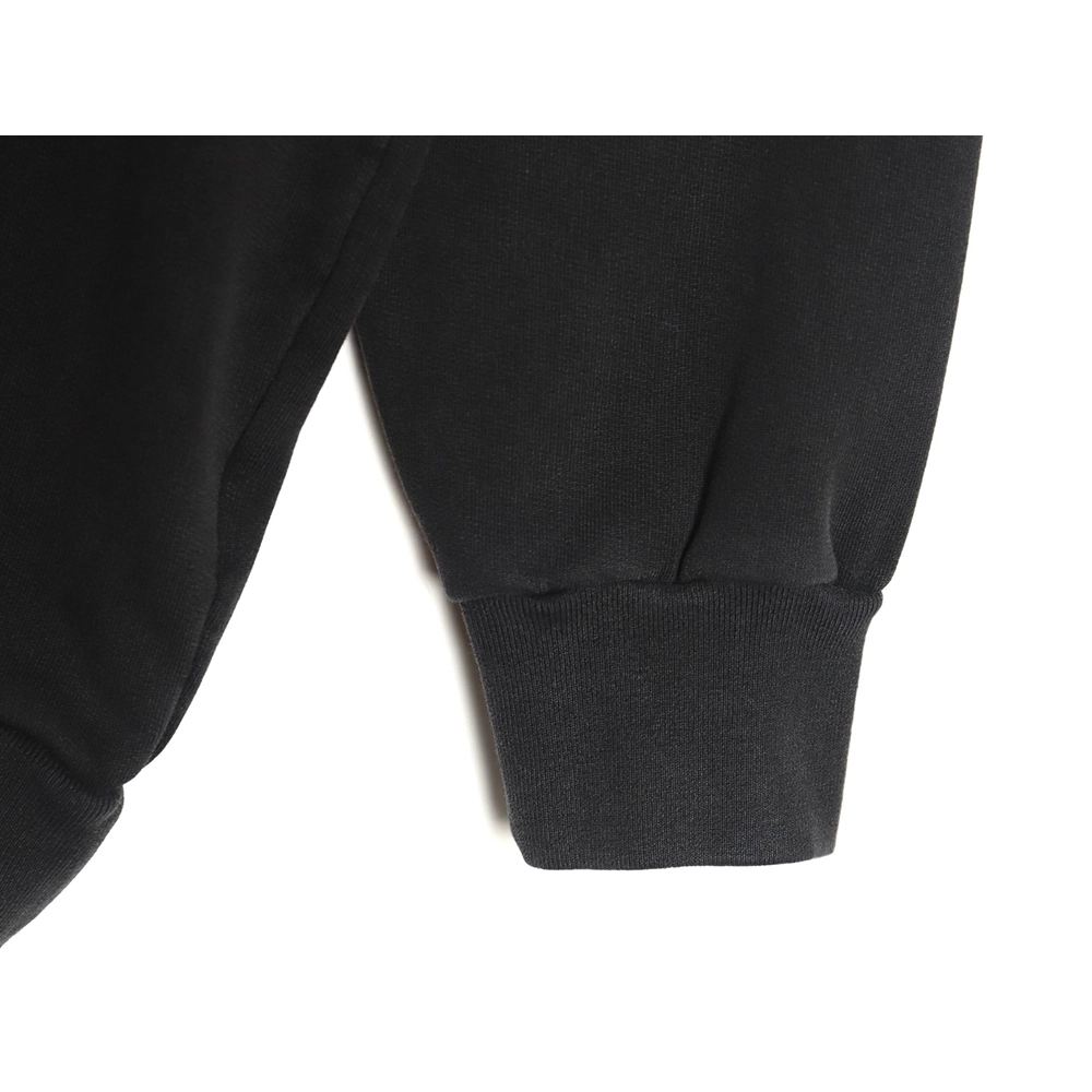 Chrome Hearts distressed burnout patch sweatshirt TSK1,Cheap Replica Reps Chrome Hearts