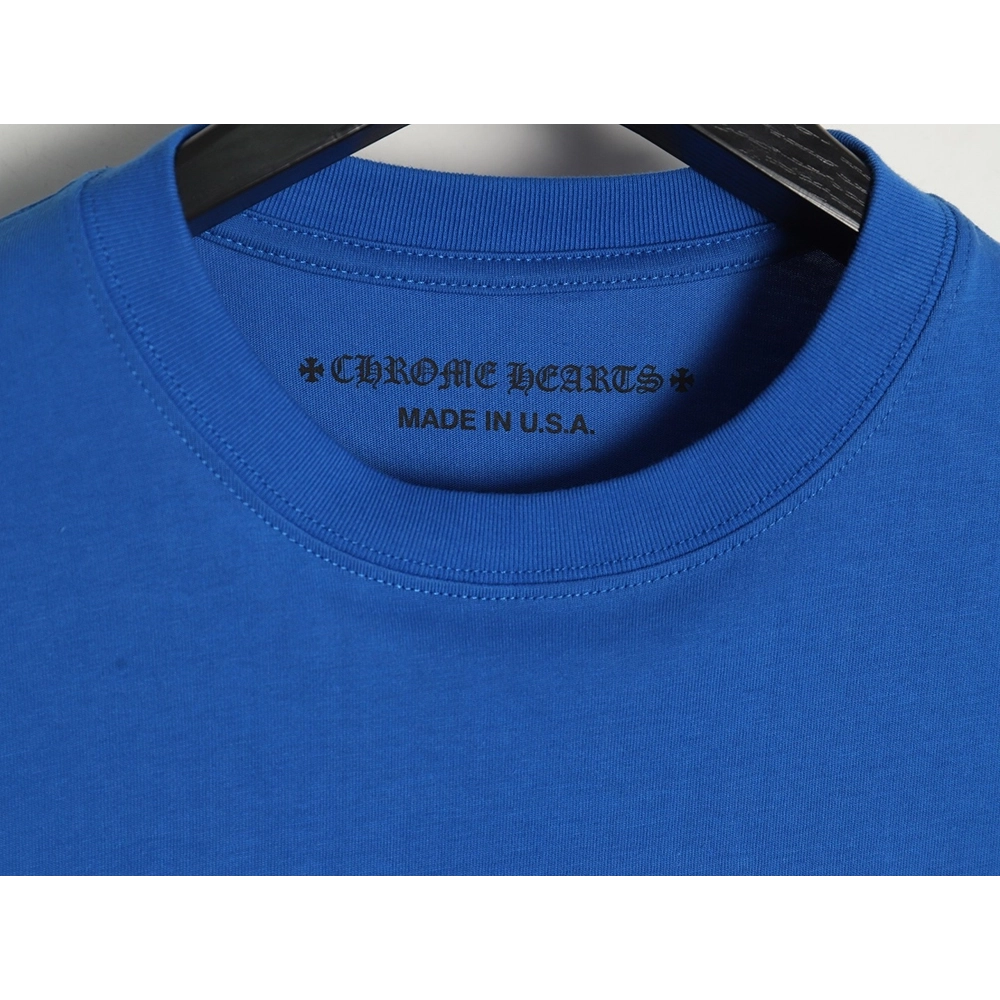 Chrome Hearts scroll banner dopamine color pocket Tshirt,Cheap Replica Reps Chrome Hearts