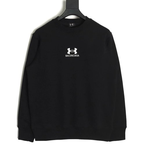 Balenciaga Under Armour Embroidered Sweatshirt,Cheap Replica Reps Balenciaga