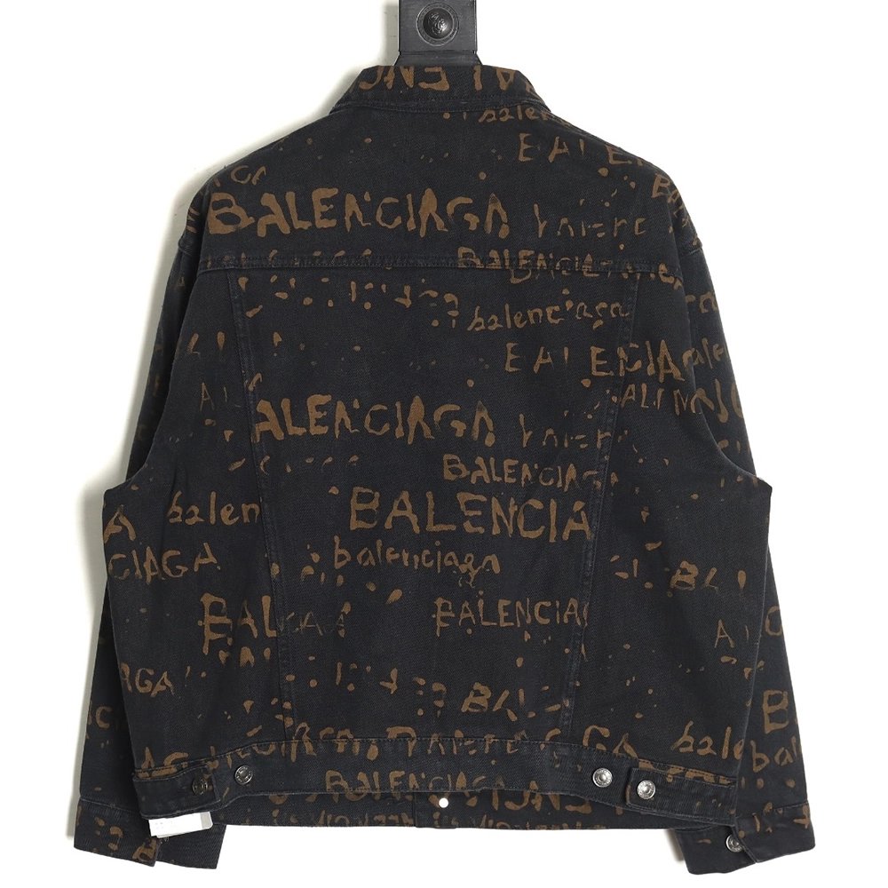 Balenciaga allover printed jacket,Cheap Replica Reps Balenciaga