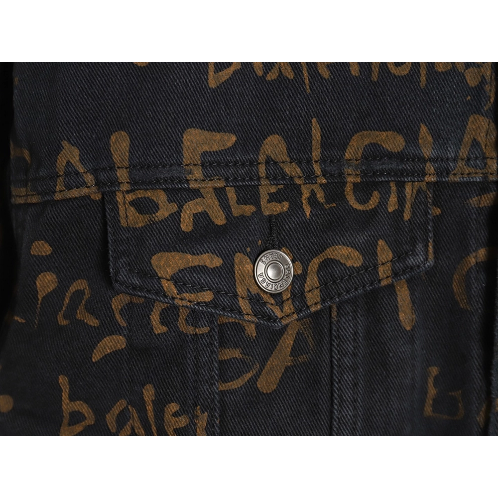 Balenciaga allover printed jacket,Cheap Replica Reps Balenciaga