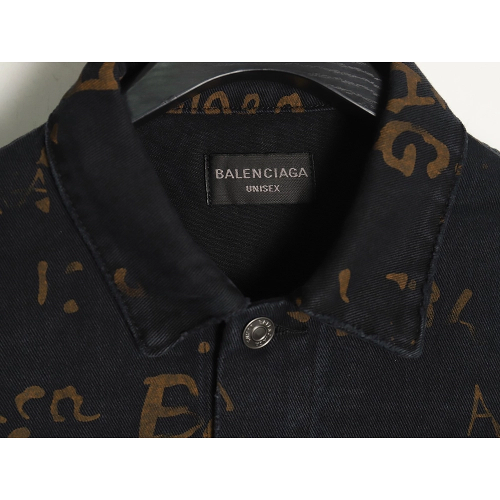 Balenciaga allover printed jacket,Cheap Replica Reps Balenciaga