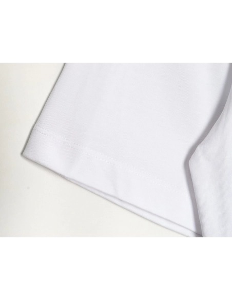 Balenciaga Ink splash lock print short sleeves,Cheap Replica Reps Balenciaga