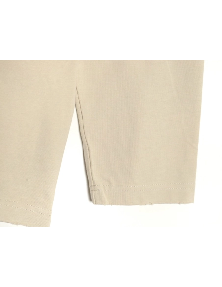 Balenciaga Blurred Coke Print Washed Ripped Long Sleeves,Cheap Replica Reps Balenciaga