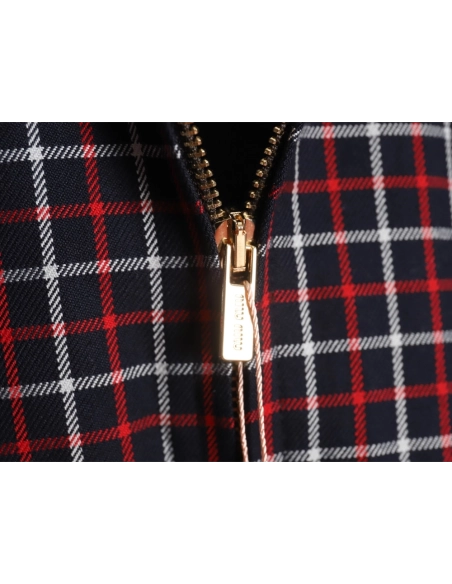 Miu Miu red checked jacket,Cheap Replica Reps Miu Miu