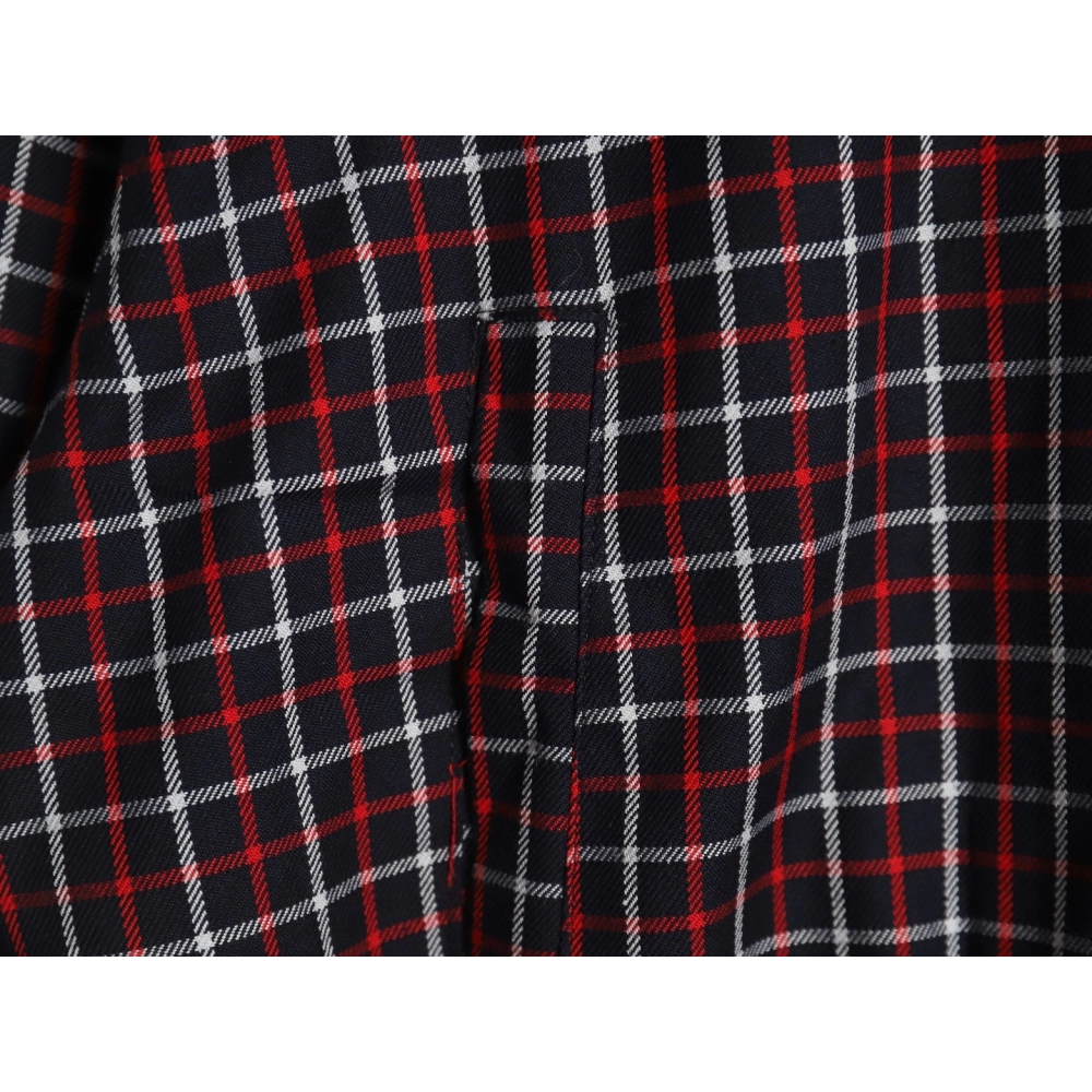 Miu Miu red checked jacket,Cheap Replica Reps Miu Miu