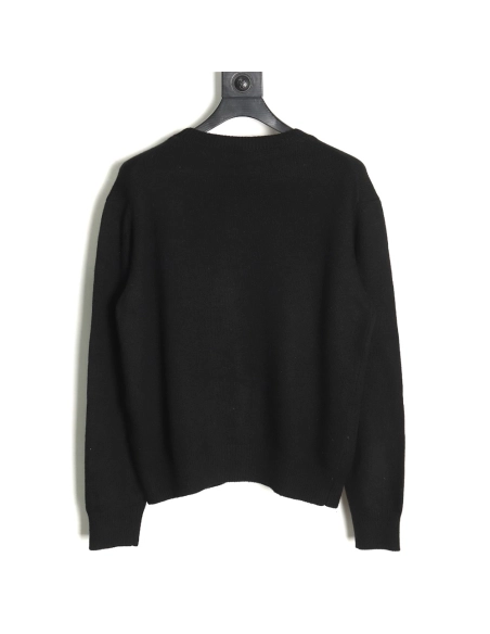 Loewe embroidered logo crew neck sweater TSK1,Cheap Replica Reps Loewe