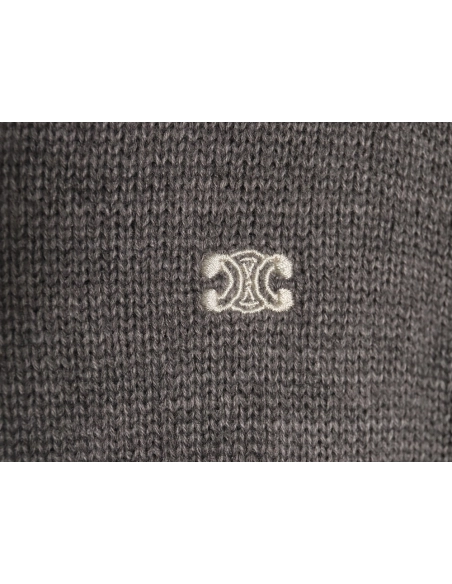 Celine embroidered turtleneck sweater,Cheap Replica Reps Celine