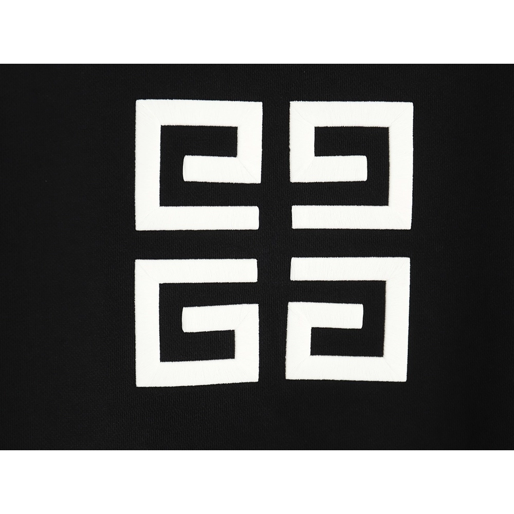 Givenchy round neck sweatshirt with front and back 3D embroidery,Cheap Replica Reps Givenchy